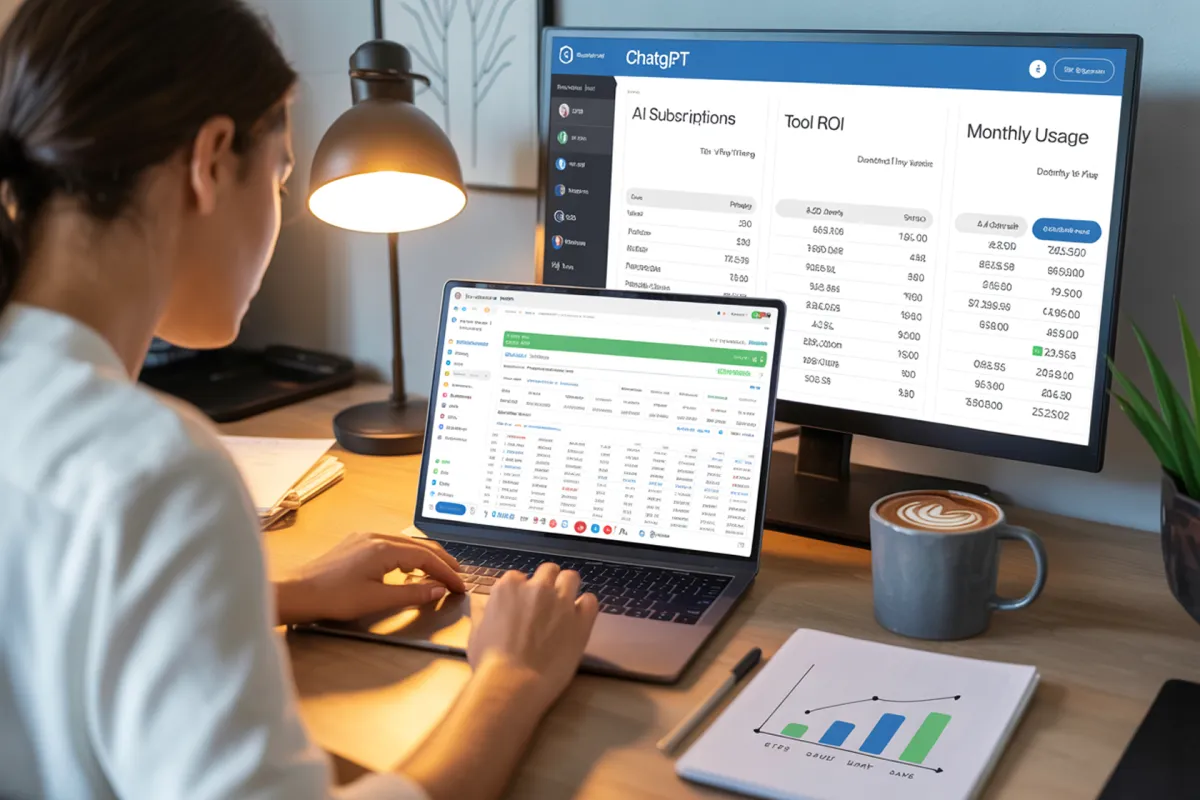 Two colleagues discussing documents at an office desk.