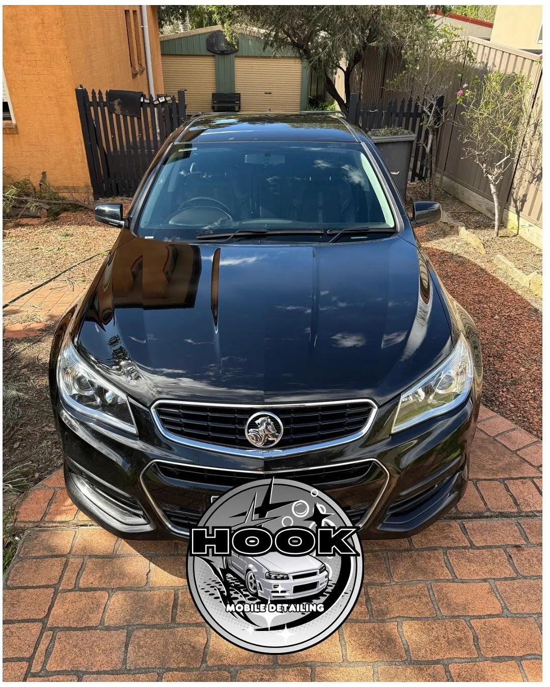 Full Paint Correction done on  black holden by HOOK Mobile Car Detailing And Ceramic Coatings