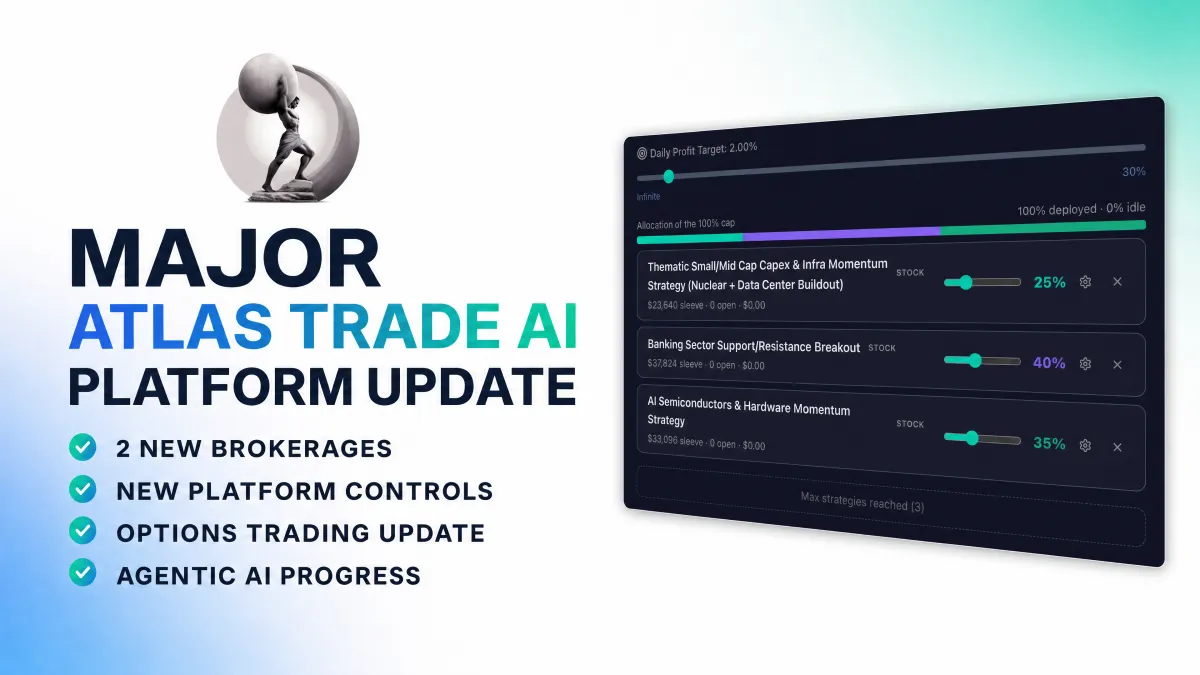 Atlas Trade AI Platform Update