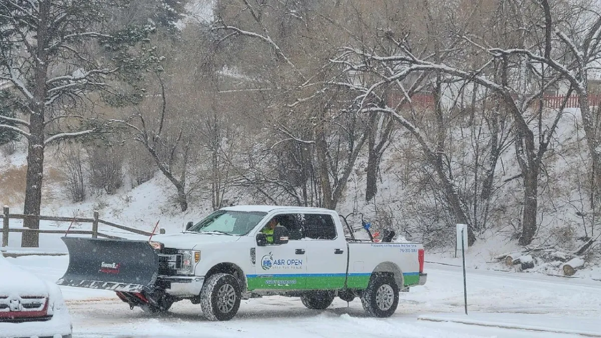snow plowing colorado springs, snow plow services