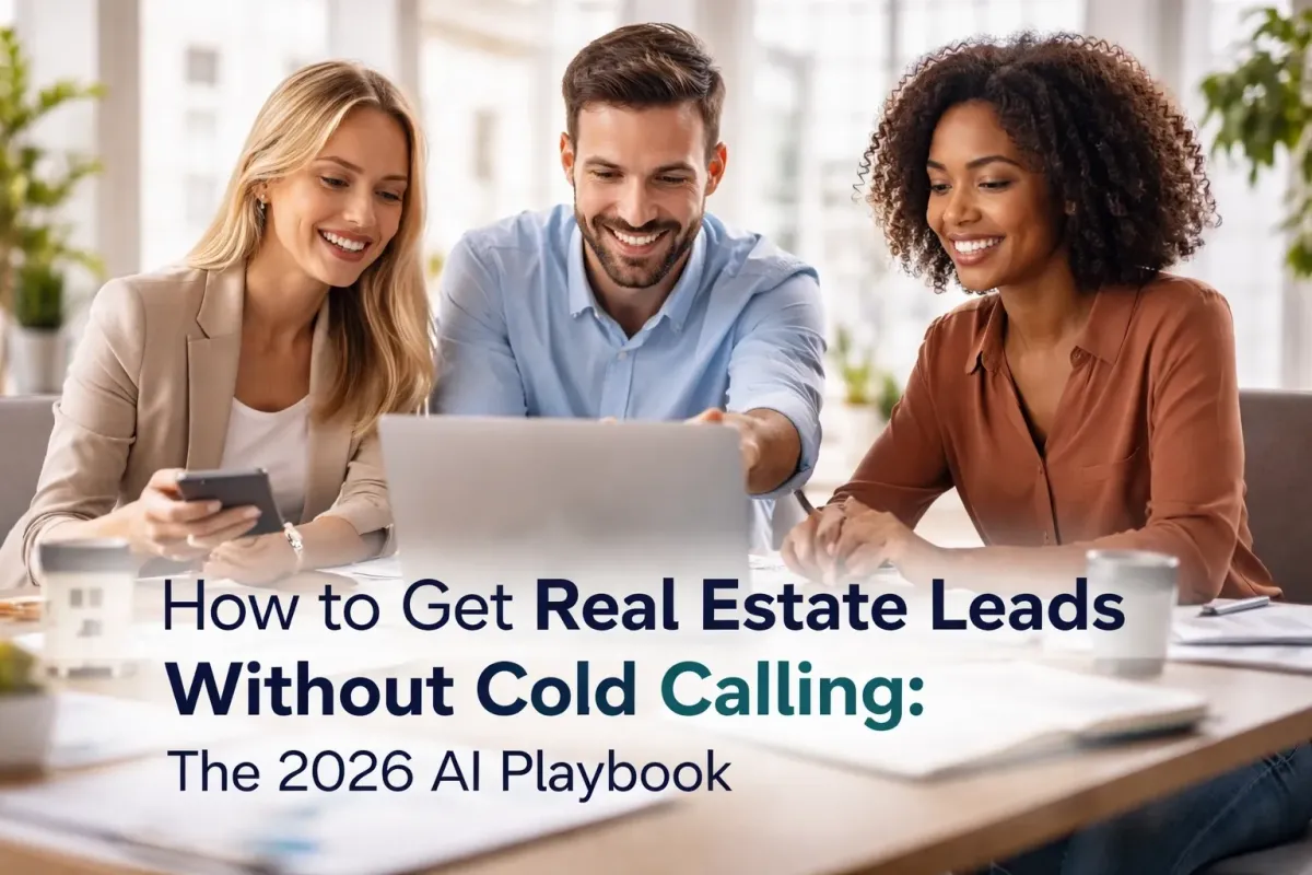 How to Get Real Estate Leads Without Cold Calling: The 2026 AI Playbook