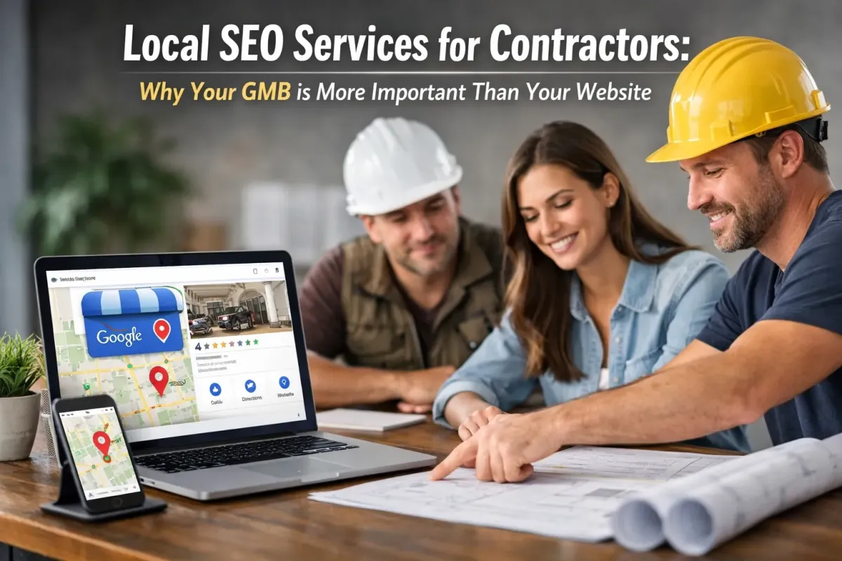 Local SEO Services for Contractors: Why Your GMB is More Important Than Your Website