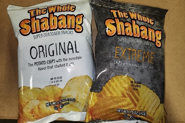 The Whole Shabang potato chips assortment