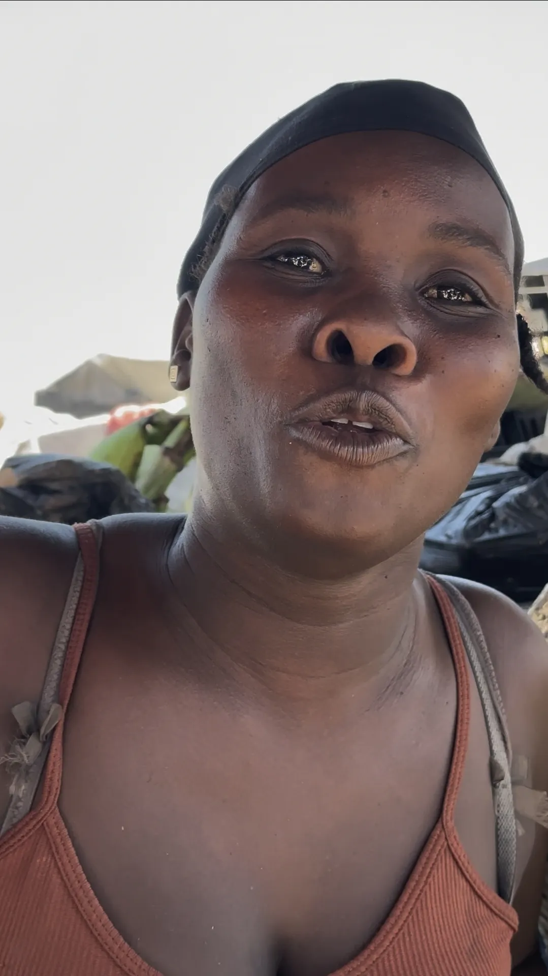 Street Merchant Making a Living