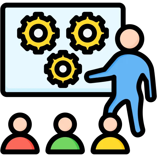 Ilustración de programas comunitarios