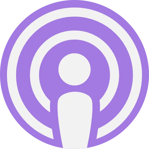 Apple podcast logo