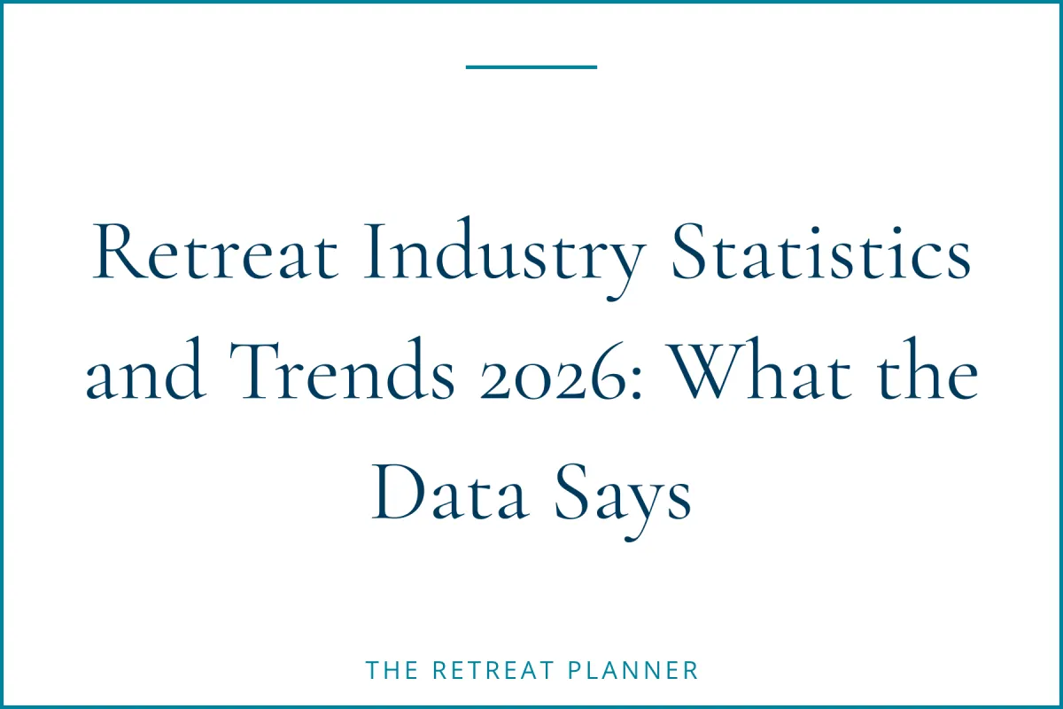 Retreat Industry Statistics and Trends 2026: What the Data Says