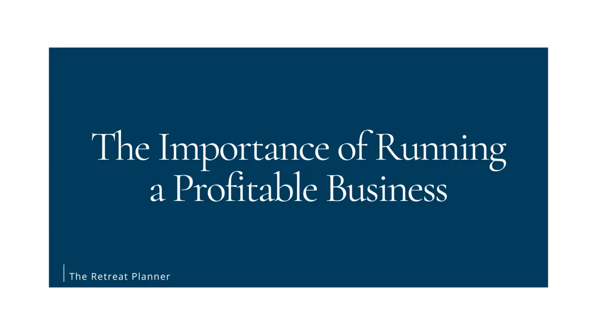The Importance of Running a Profitable Business