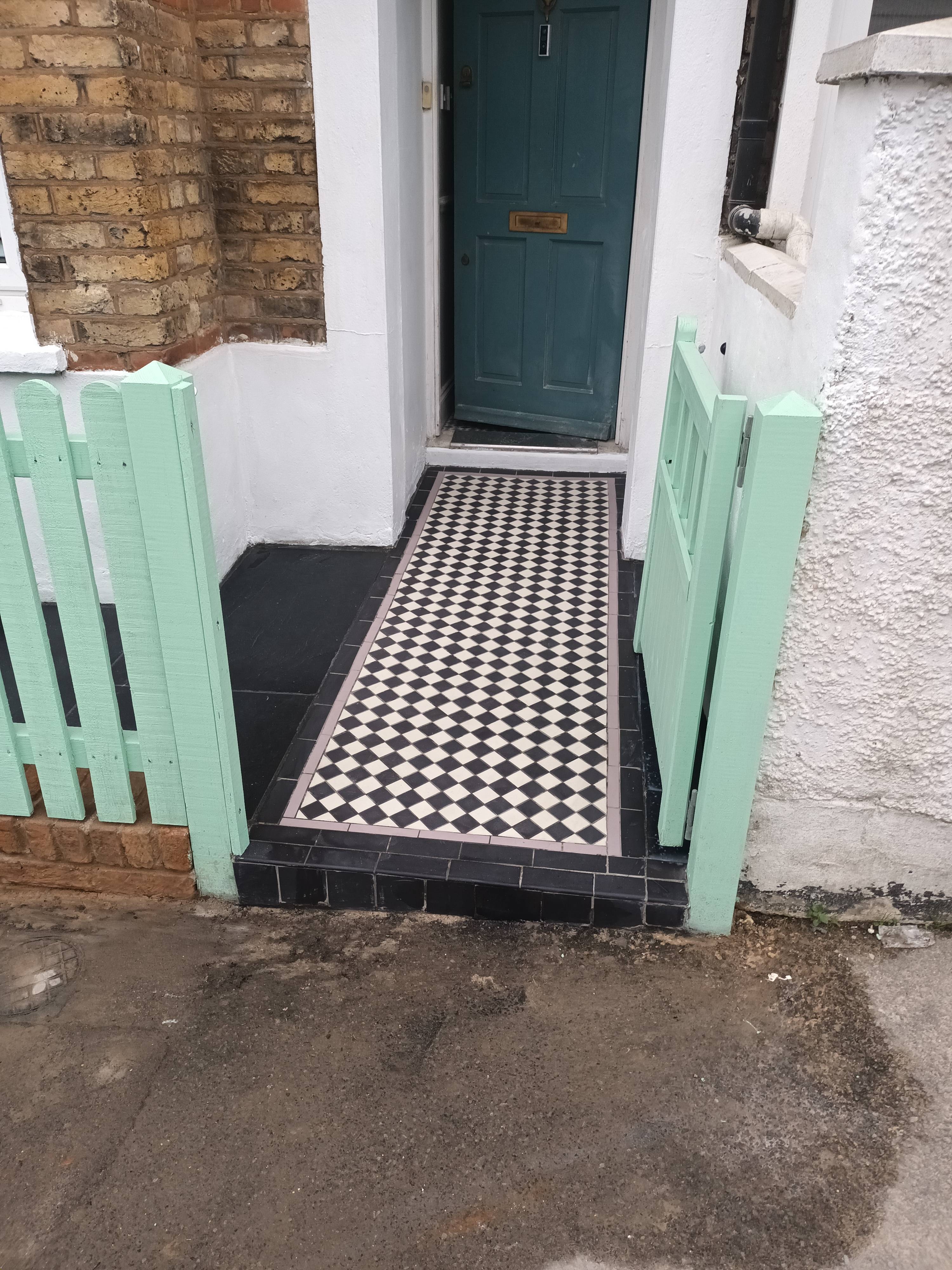 Garden pathways in Crofton Park