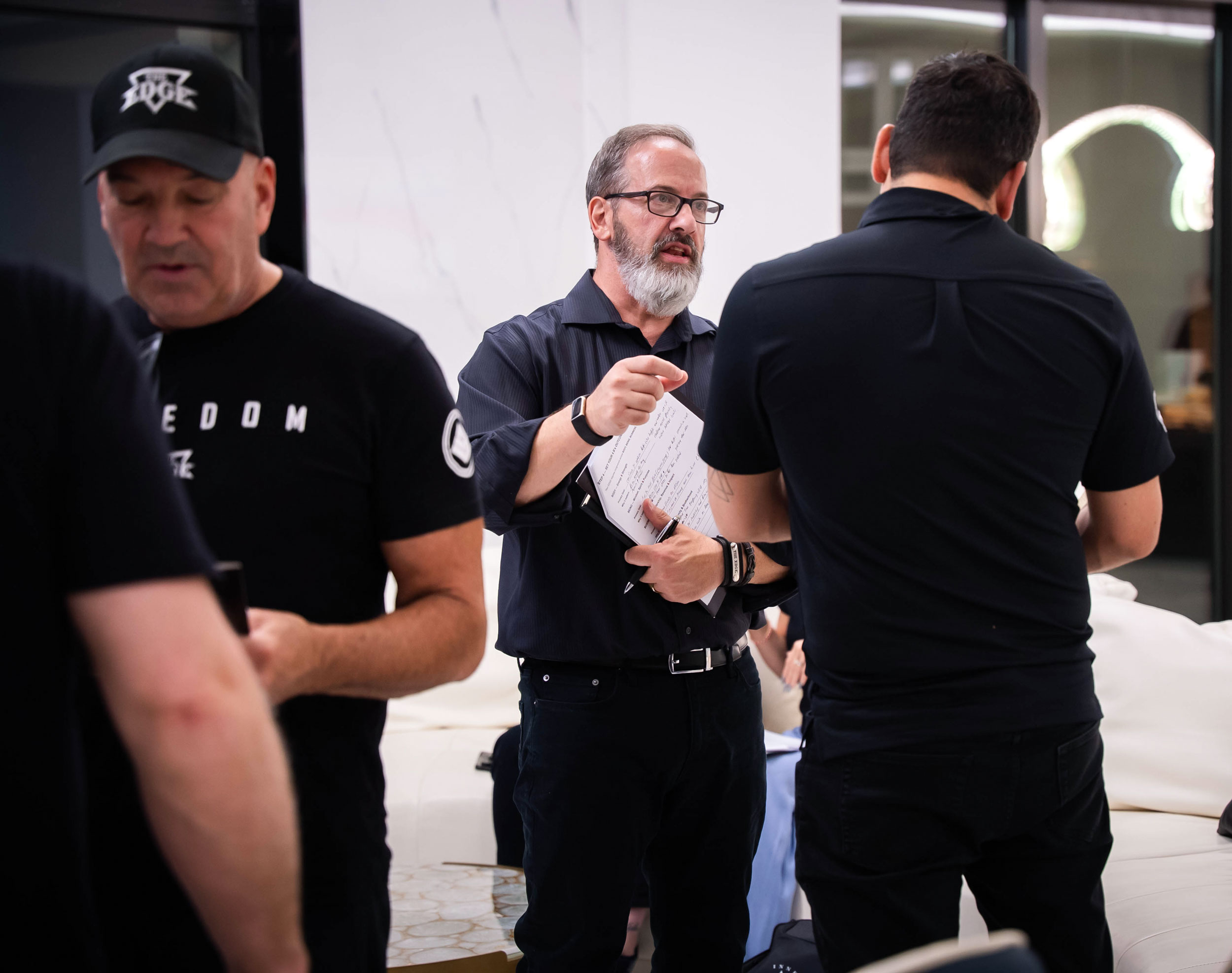 CEOS  sharing at edge inner circle Mastermind