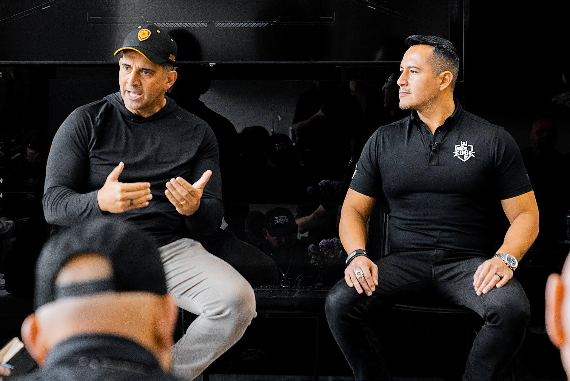 raul villacis and patrick bet david during kings code podcast