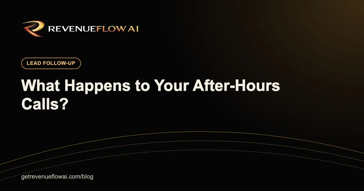 What Happens to Your After-Hours Calls? (And How to Stop Losing Them)