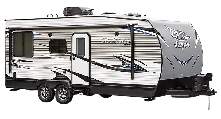 Transparent PNG of a travel trailer