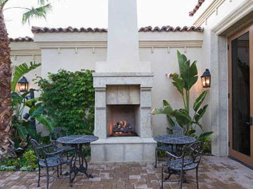 Outdoor Fireplace Construction in Brainerd