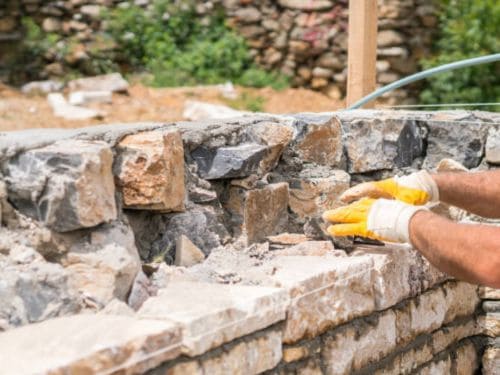 Baxter Stone Veneer Installation