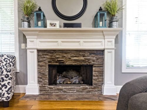 Baxter Indoor Stone Fireplaces
