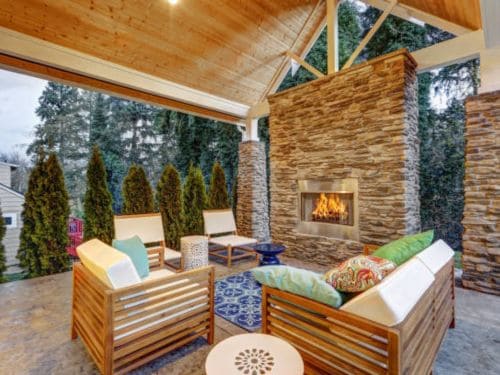 Indoor Stone Fireplaces Brainerd