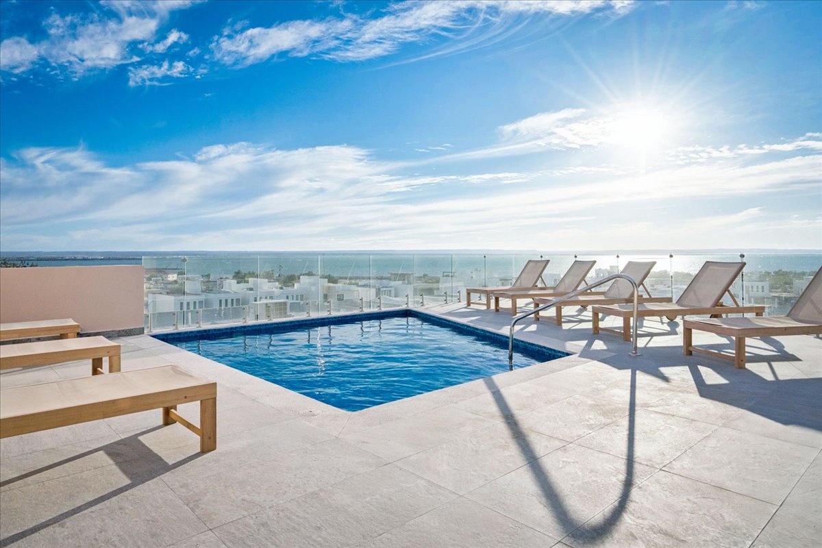 Marvista rooftop views La Paz Dream Baja Realty