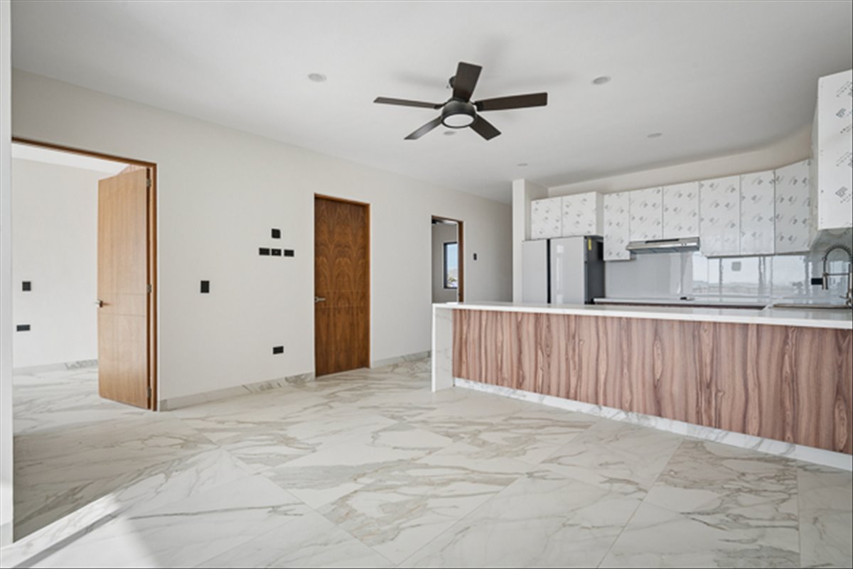 Salvia model open format kitchen/living Dream Baja Realty