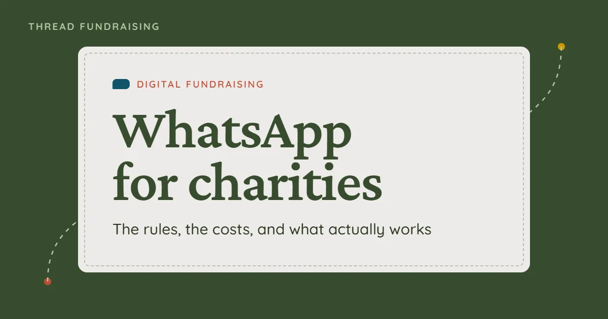 WhatsApp for charities