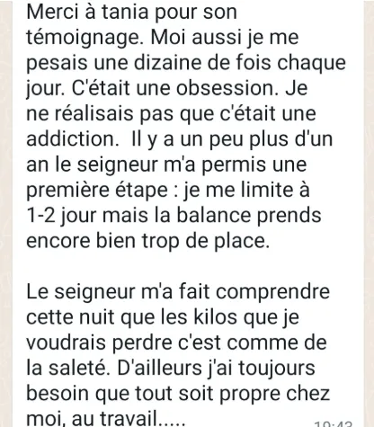 Sybille — perdue 20 kg