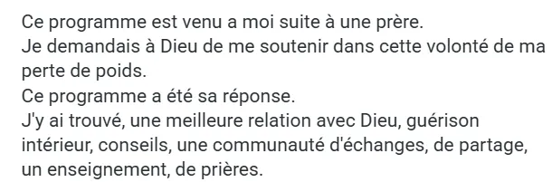 Sybille — perdue 20 kg