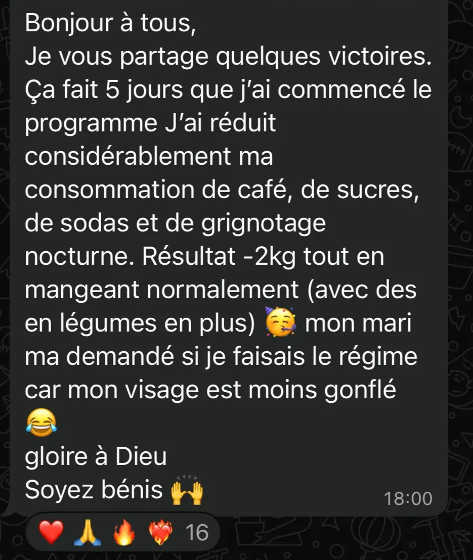 Claire — relation apaisée à l'alimentation