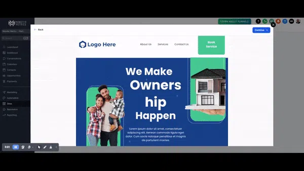 Funnel Template for Mortgage