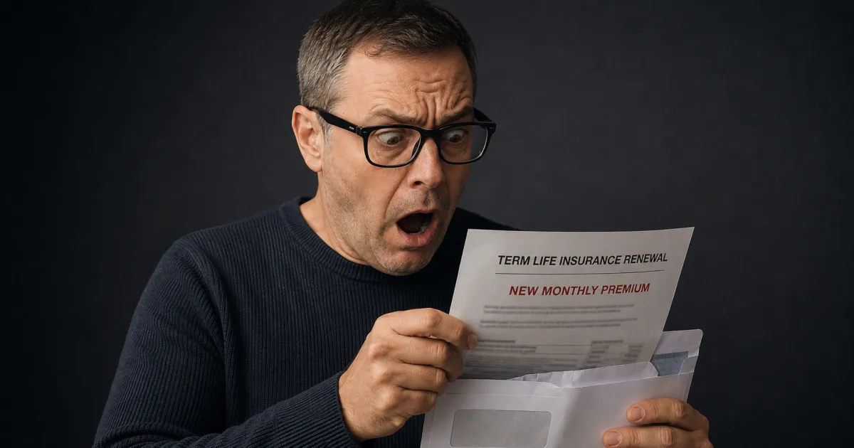 Why Your Term Life Insurance Premium Jumps at Renewal