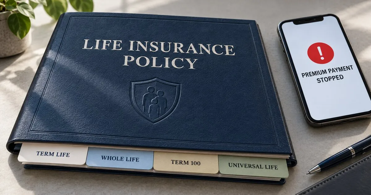 What Happens If You Stop Paying for Your Life Insurance?
