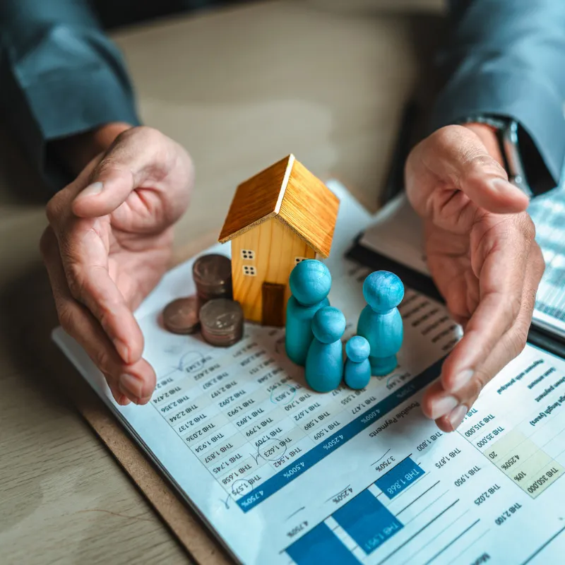 Family reviewing life insurance in Colton, CA with a trusted local agent