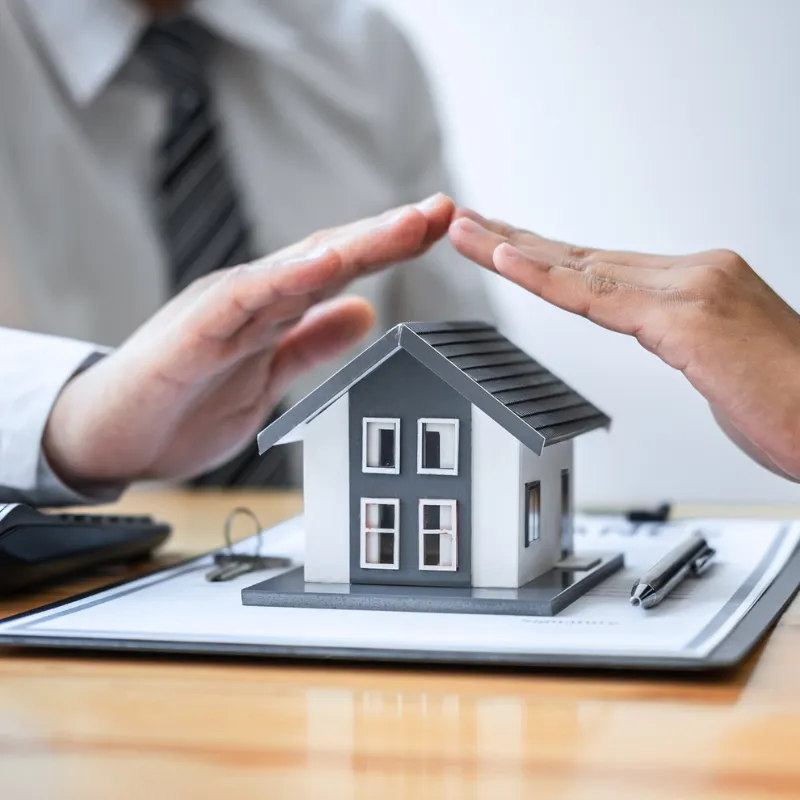 Front view of a protected home for home insurance in Colton, CA