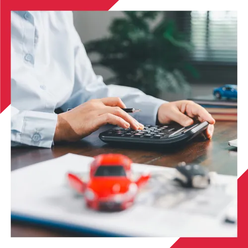 Insurance agent reviewing business vehicle coverage options in Colton, CA