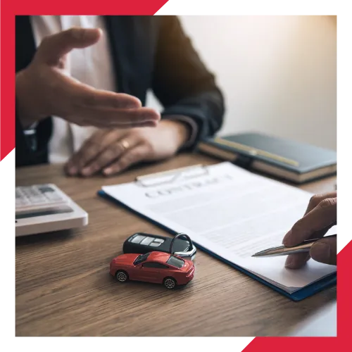 Suitable Insurance Services helping a client choose car insurance