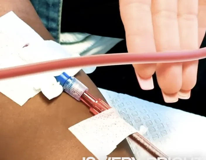 Clean blood oing in