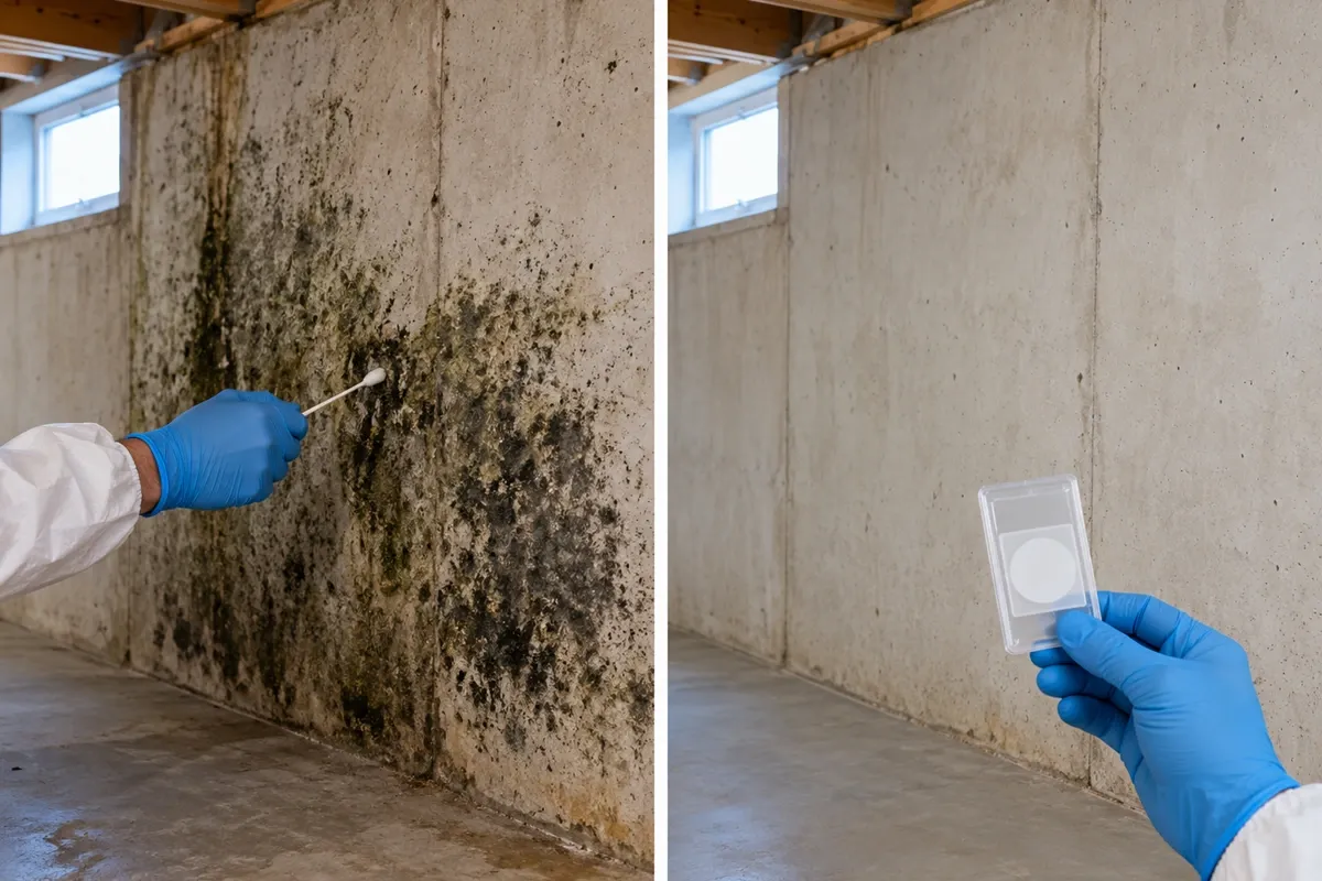Mold Inspection & Testing in Bartlett