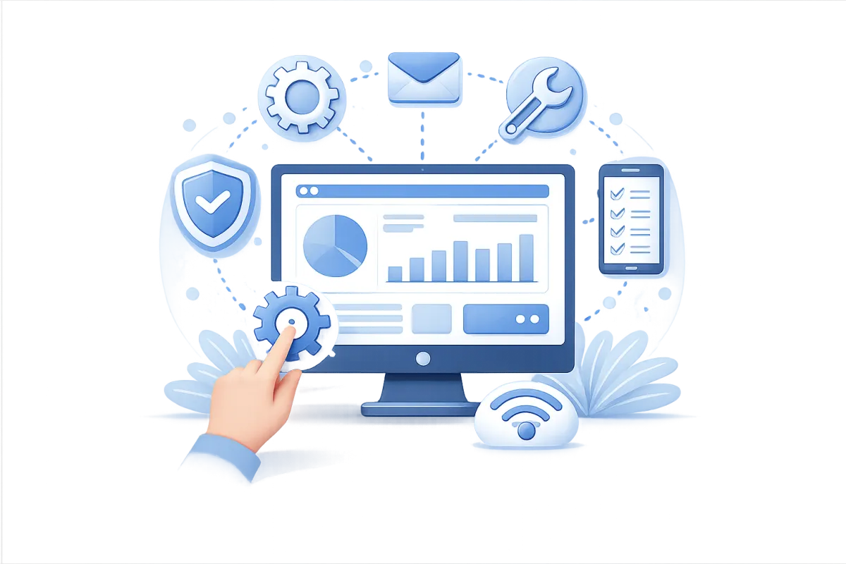 إطلاق موقع إلكتروني احترافي