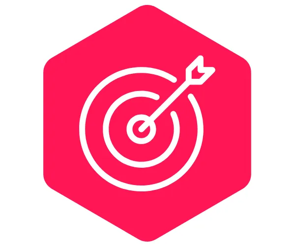 Monday.com CRM specialists enhancing sales depcted by target and arrow icon