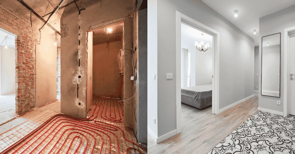 ADU conversion before and after
