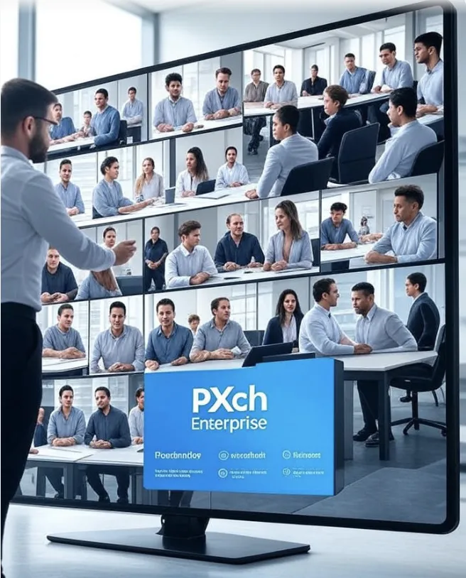 Human hand holding plasma ball THE 1ST FULLY LIVE INTERACTIVE PLATFORM built for business