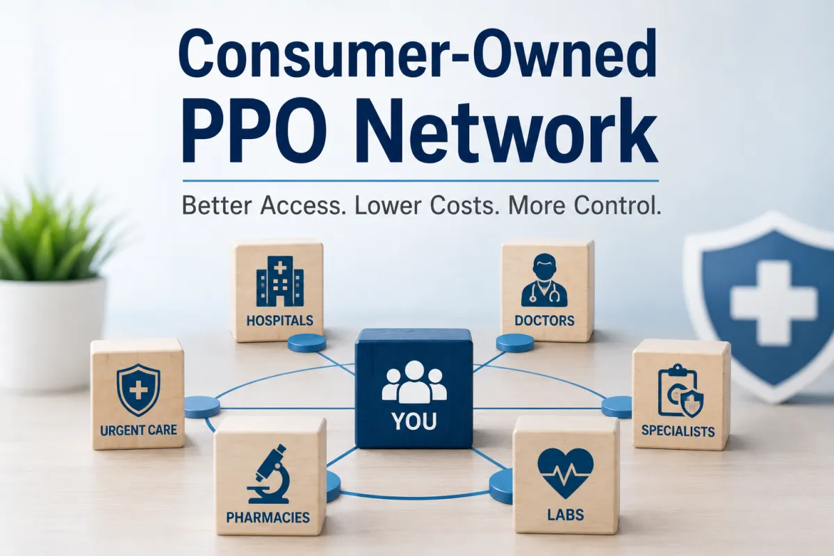 What is a Consumer Owned PPO Network?