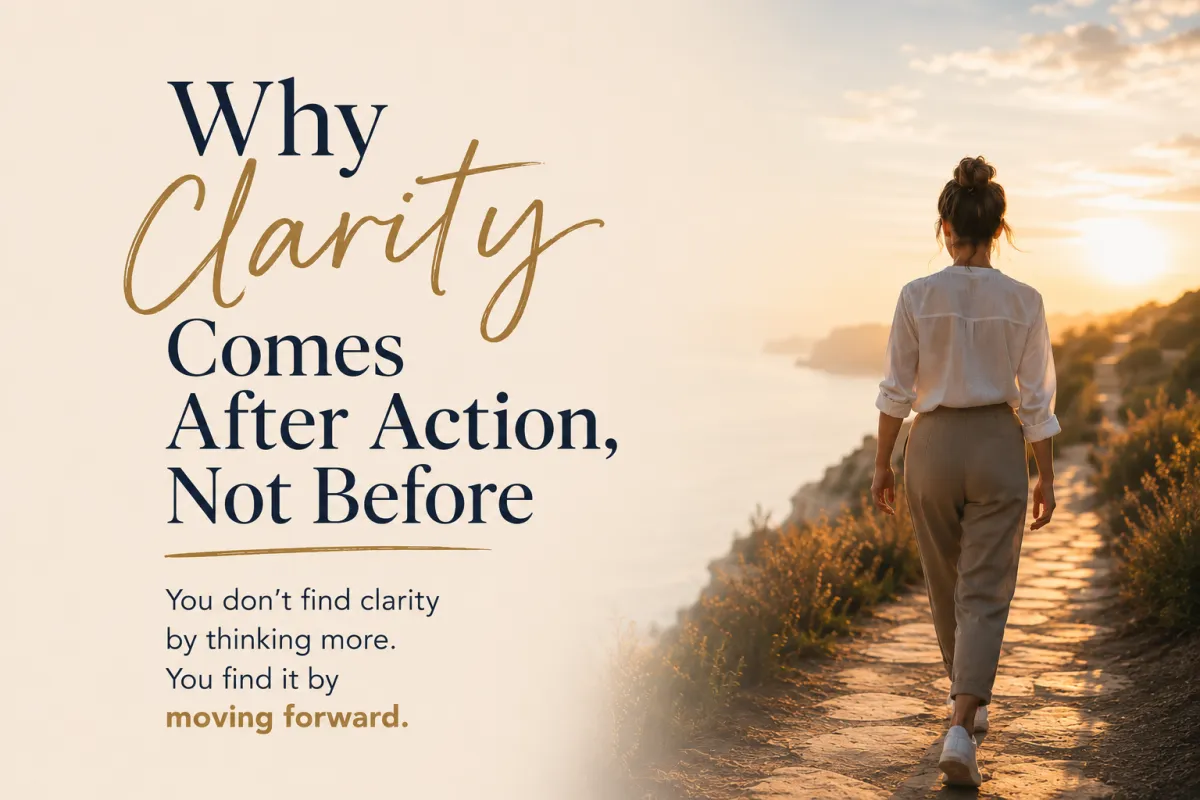 Why Clarity Comes After Action, Not Before