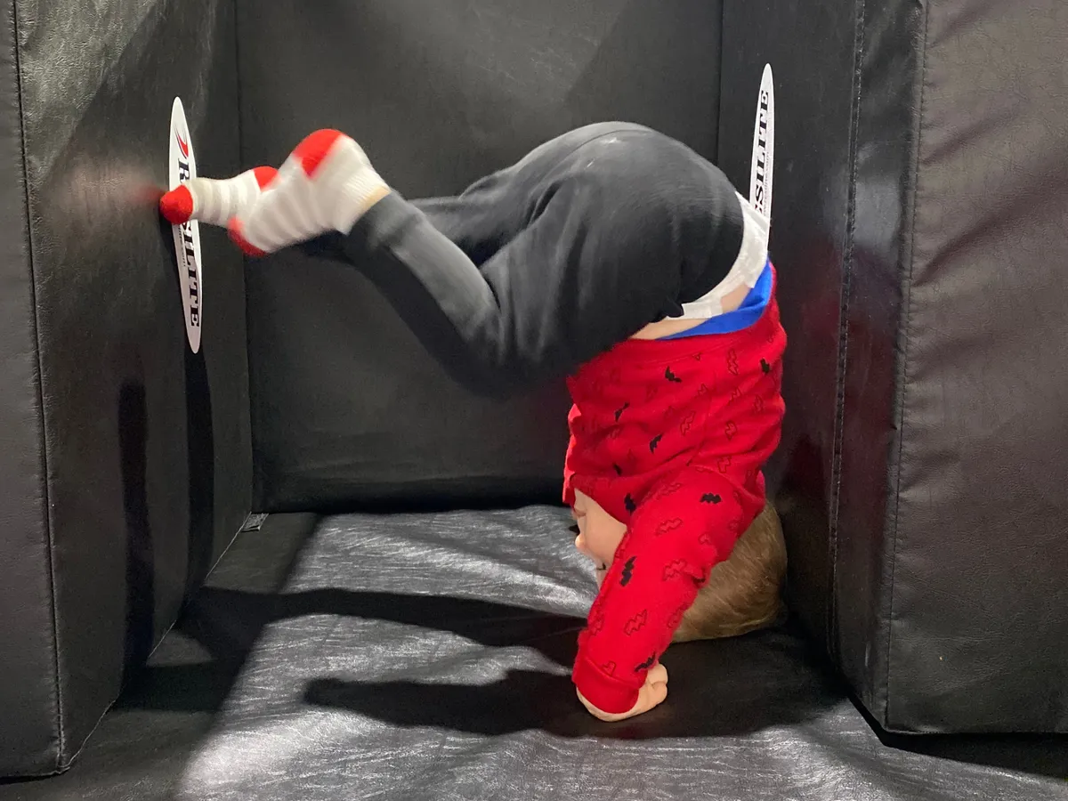 Tumbling class at united athletics