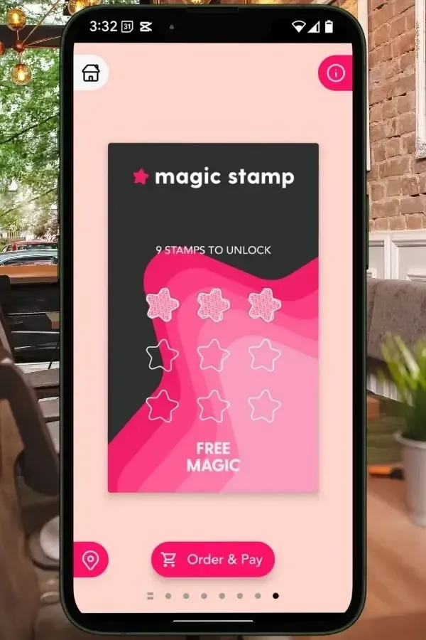 Earn Loyalty Stamps