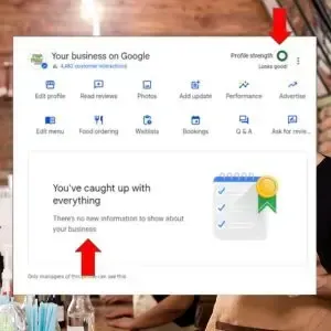 Complete Google Business profile