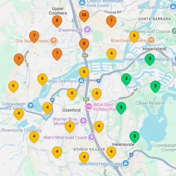 Poor Google Maps Visibility