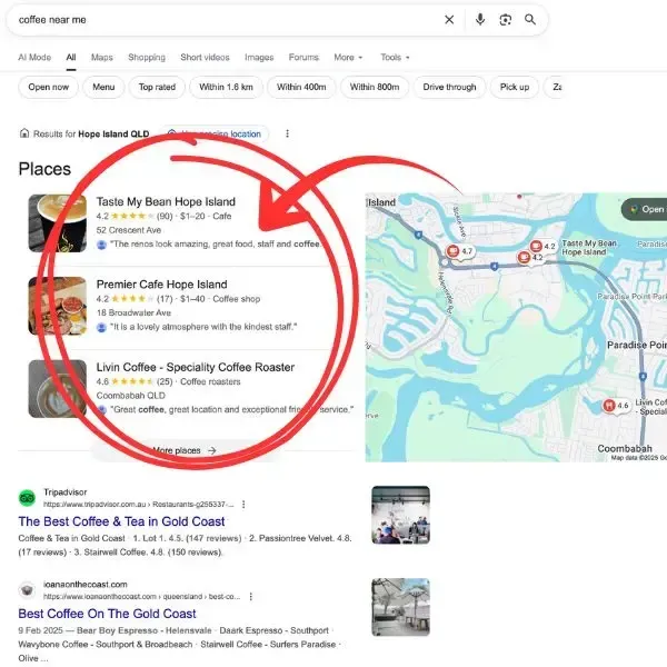 Poor Google Maps Visibility