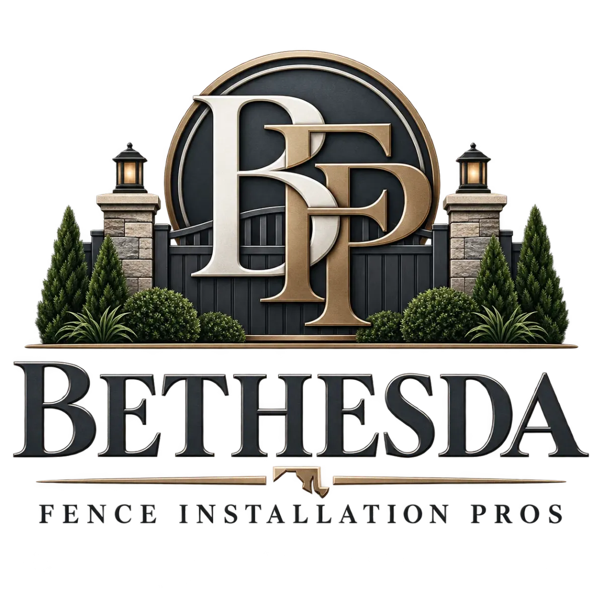 Professional fence installation services in Bethesda, Maryland.