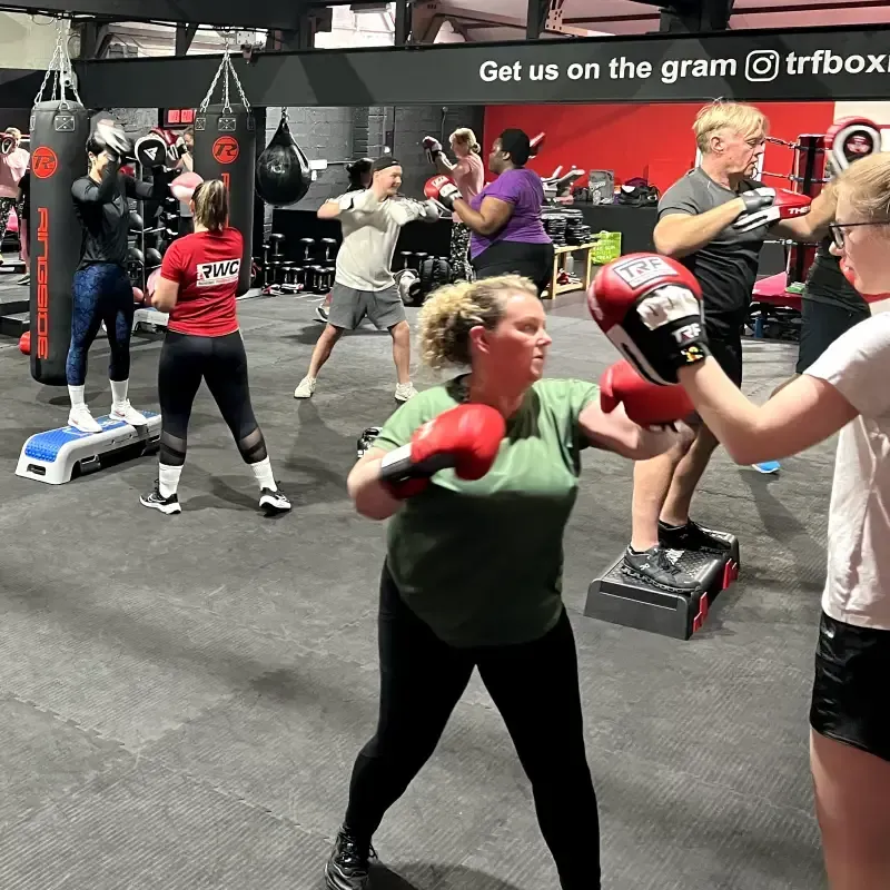 Learn to throw a punch at TRF Boxing