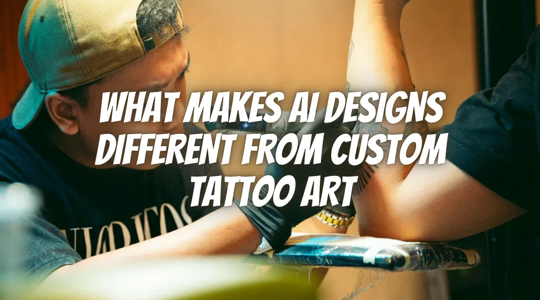 What Makes AI Designs Different From Custom Tattoo Art